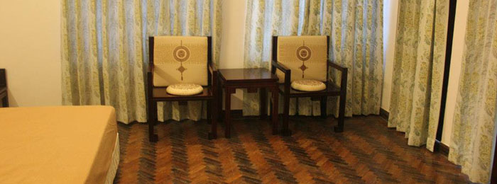 Seating area at Gemini Homestay